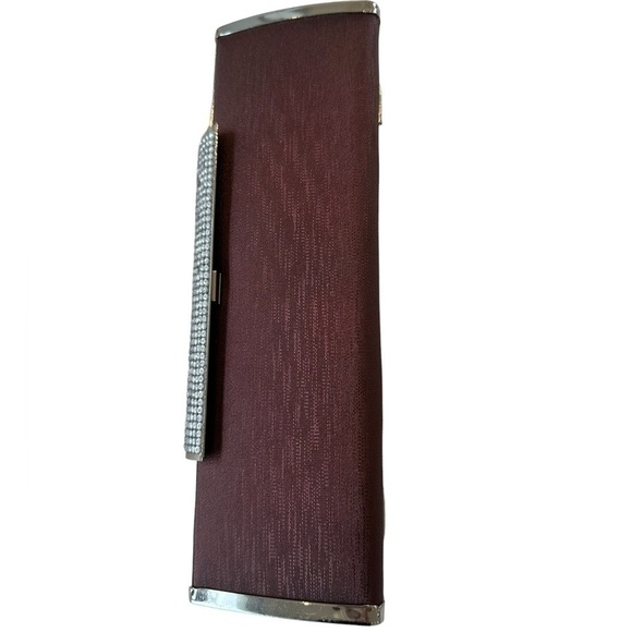 Vintage Rhinestones Clutch Evening Handbag - Picture 4 of 10